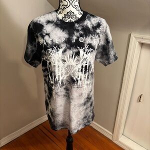 NWOT Sleep Token Jagged Logo Tye-Dye Shirt Size M Band Tee Rock Goth Metal
